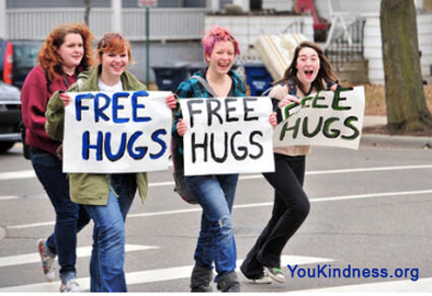 Kindness Works Free Hugs 